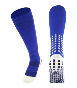 Long Grip Football Sock, Terry Sole
