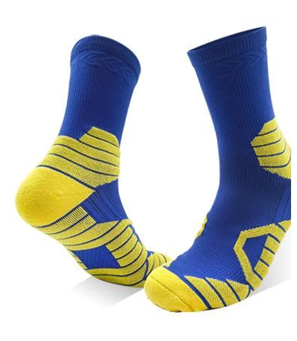 Mid-Length Grip Football Sock, Cushioned